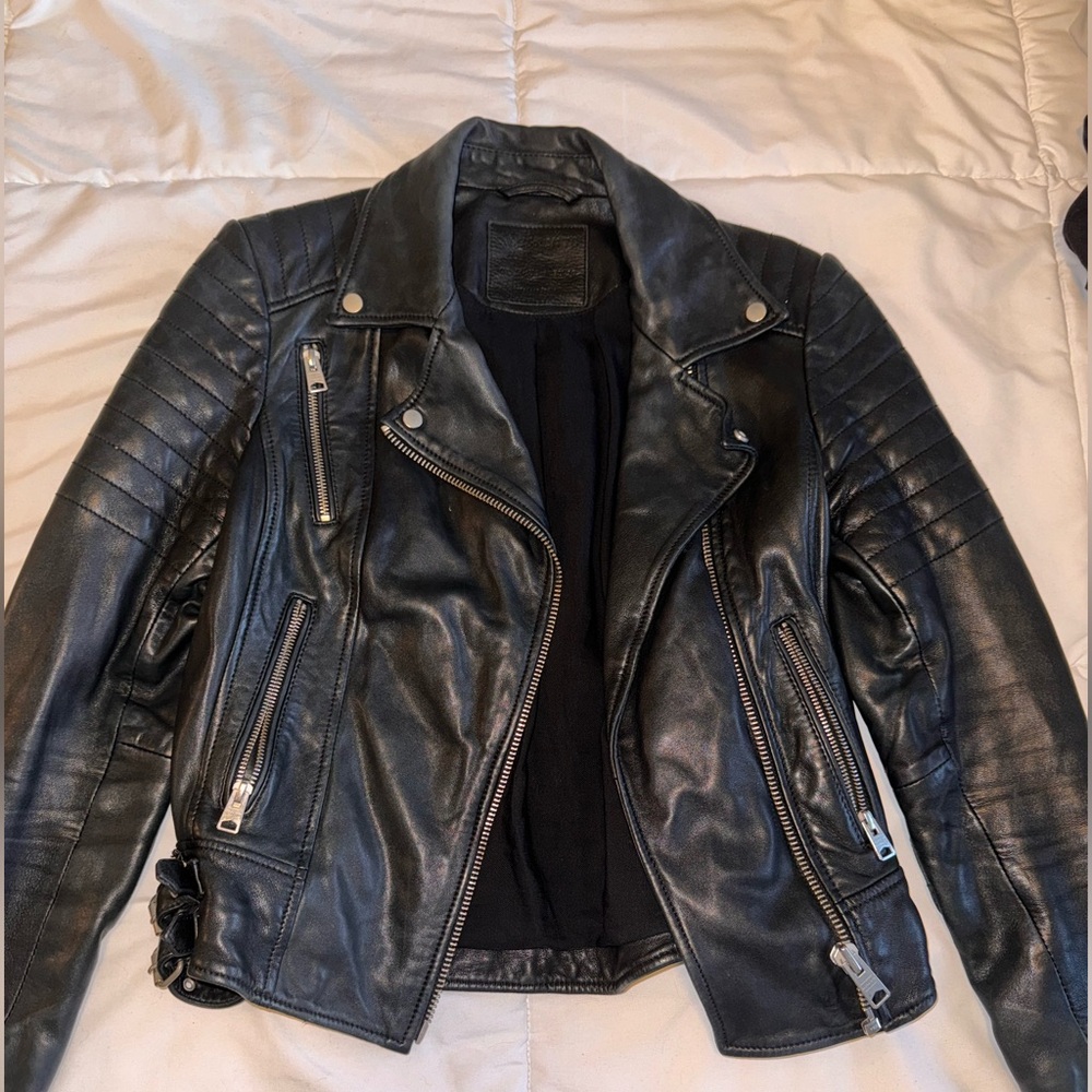 All Saints Leather Jacket
